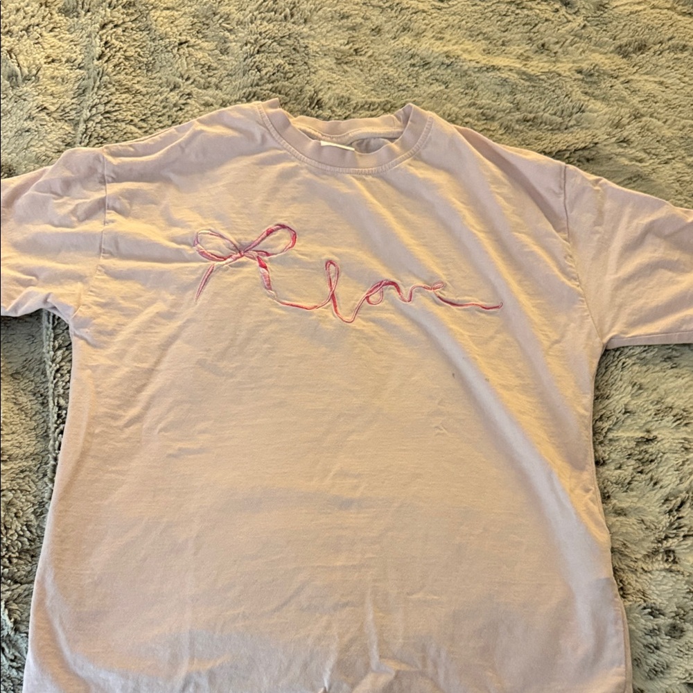 Zara Pink Relax T-Shirt